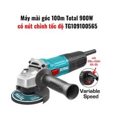 Máy Mài Góc 1 Tấc TOTAL 900W - Điều Chỉnh Tốc Độ, Bảo Hành 6 Tháng, Đường Kính Đĩa 100mm, Công Cụ Tiện Ích Chất Lượng Cao