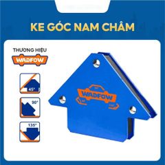 Ke Nam Châm Hàn Góc 5 Inch Wadfow WMC1605 - Lực Hút 75lbs, Chất Liệu Thép Chống Gỉ, Dụng Cụ Hàn Chuyên Nghiệp, Cố Định Vật Liệu Kim Loại