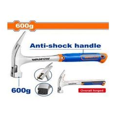 Búa Nhổ Đinh 600g WADFOW WHM8360 - Dụng Cụ Chống Trượt, Tay Cầm Chống Sốc, Đóng Đinh Từ Tính Chất Lượng Cao