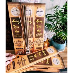 Nhang Trầm Hương Sạch Cao Cấp 40cm - Không Hóa Chất Việt Tuệ Nhiên, Thích Hợp Thờ Cúng và Thiền Tâm Trạng
