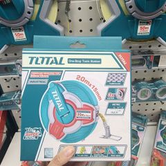 Thước Dây Sợi Thủy Tinh 20m Total TMTF18206 - Dụng Cụ Đo Đạc Chính Xác cho Thợ Xây Dựng và Kỹ Thuật Viên