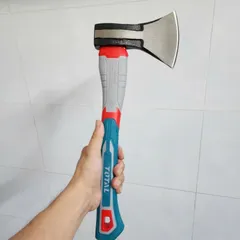 Búa Rìu Total THAX061600 600g - Đầu Rìu Rèn Cải Tiến, Tay Cầm Sợi Thủy Tinh Chắc Chắn, Dụng Cụ Tiện Ích Chất Lượng Cao