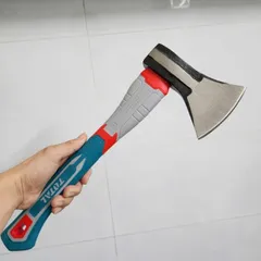 Búa Rìu Total THAX061600 600g - Đầu Rìu Rèn Cải Tiến, Tay Cầm Sợi Thủy Tinh Chắc Chắn, Dụng Cụ Tiện Ích Chất Lượng Cao