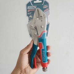 Kềm Hàm Thẳng 10 Inch Total THT191005 - Dụng Cụ Kẹp Chắc Chắn, Điều Chỉnh Linh Hoạt, Tay Cầm Chống Trượt, Chất Liệu Thép Cao Cấp