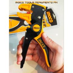 Kìm tuốt cắt dây điện ingco HWSP15608