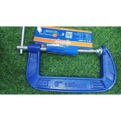 Kẹp Chữ G 150mm (6 inch) WadFow WCP1106 - Dụng Cụ Kẹp Chắc Chắn, Thân Gang Chất Lượng Cao, Tiện Ích Cho Gia Đình