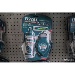 Phấn Vẽ Đường Thẳng Total THT661301 - Dụng Cụ Vẽ Đường Chính Xác 30m, Hộp Phấn Màu Xanh, Phụ Kiện Tiện Ích Cho Kỹ Thuật Viên