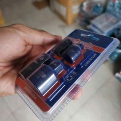 Bộ 4 Đầu Chuyển Tuýp Wadfow WMS6404 - Hợp Kim CrV Chịu Lực, Dùng Cho Máy Khoan Vặn Vít Và Cần Siết Tay