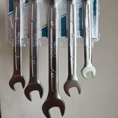 Bộ Cờ Lê Vòng Miệng TOTAL THT102266 - 6 Chi Tiết Thép CR-V Chống Gỉ, Dụng Cụ Sửa Chữa Xe Máy, DIY Tại Nhà