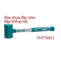 Búa Nhựa Không Nẩy Total THT79021 - Dụng Cụ Tiện Ích, Trọng Lượng 2LB, Bề Mặt Nhựa Không Dính, An Toàn Khi Sử Dụng