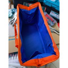 Túi đựng đồ nghề WADFOW 16 inch - Chất liệu Polyester 600D, khung cứng, tiện dụng cho thợ sửa chữa và DIY
