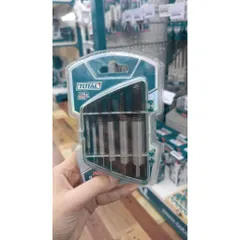 Bộ Mũi Taro Lấy Ốc Gãy Total TACSE0061 - 6 Chi Tiết Thép Cứng 3-25mm, Dụng Cụ Chuyên Dụng Cho Cơ Khí Sửa Chữa