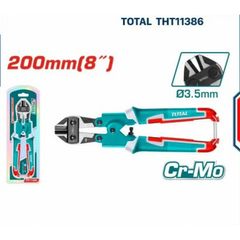 Kìm Cộng Lực Mini 8 Inch Total THT11386 - Lưỡi Thép Cr-Mo, Cắt Kim Loại 3.5mm, Tay Cầm Chống Trượt, Dụng Cụ Sửa Chữa Chuyên Nghiệp