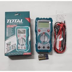 Đồng hồ đo điện dòng cơ bản Total TMT46001 - Màn hình LCD 1999 số đếm, Phù hợp cho Dụng cụ và Thiết bị Tiện ích