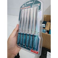 Bộ 6 Dũa Sắt Mini TOTAL THT91462 - Dụng Cụ Tiện Ích Chất Lượng Cao, Chiều Dài 140mm