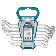 Bộ 8 Cờ Lê 2 Vòng TOTAL THT102486 - Dụng Cụ Bảo Trì Chuyên Nghiệp, Kích Thước 6-22mm, Thiết Kế Chắc Chắn, Xuất Xứ Trung Quốc