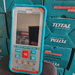 Đồng Hồ Đo Điện Vạn Năng Total TMT475052 - Màn Hình Màu True RMS, Đo AC/DC, NCV, Tụ Điện, Chức Năng Đa Năng cho Thợ Điện và DIY