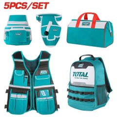 Bộ 5 Túi Đựng Dụng Cụ Total TOS23047 - Ba Lô, Túi 16