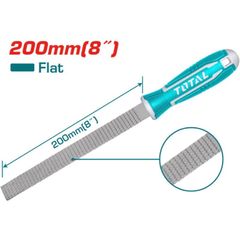 Giũa Gỗ Dẹp TOTAL THT91586 - Dụng Cụ Tiện Ích Chất Lượng Cao 200mm - Phụ Kiện Hỗ Trợ Thợ Mộc