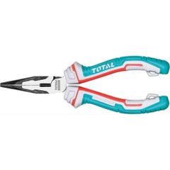 Kìm Mũi Nhọn Mỏ Dài Total THT220806S 200mm - Thép CR-V, Tay Cầm Chống Trượt, Dụng Cụ Sửa Chữa Điện Tử và Cơ Khí Chính Hãng