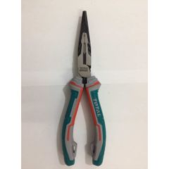 Kìm Mũi Nhọn Mỏ Dài Total THT220806S 200mm - Thép CR-V, Tay Cầm Chống Trượt, Dụng Cụ Sửa Chữa Điện Tử và Cơ Khí Chính Hãng