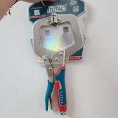 Kìm Bấm Chết Chữ C 11 Inch Total THT111113 - Giữ Kẹp Chặt, Thép Carbon Cứng, Hàm Sâu cho Hàn, Khoan, DIY