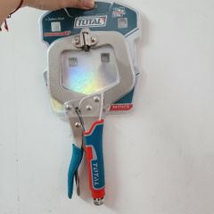 Kìm Bấm Chết Chữ C 11 Inch Total THT111113 - Giữ Kẹp Chặt, Thép Carbon Cứng, Hàm Sâu cho Hàn, Khoan, DIY