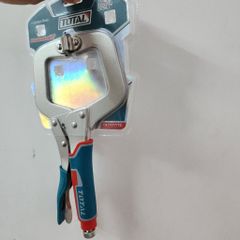 Kìm Bấm Chết Chữ C 11 Inch Total THT111113 - Giữ Kẹp Chặt, Thép Carbon Cứng, Hàm Sâu cho Hàn, Khoan, DIY