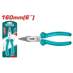 Kìm Mũi Nhọn 6 Inch TOTAL THT120612 - Dụng Cụ Tiện Ích Chất Lượng Cao, Đầu Chống Rỉ, Tay Cầm Tiện Dụng