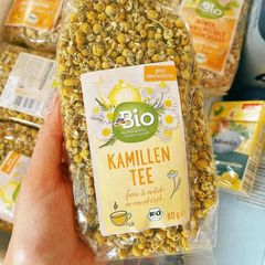 Trà hoa cúc hữu cơ nguyên bông Kamillen Tee Đức 60g