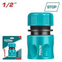 Khớp Nối Ống 1/2 Inch Có Van 1 Chiều TOTAL THHCS01121 - Dụng Cụ Tiện Ích Chất Lượng Cao, Bảo Hành Chính Hãng