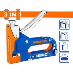 Kìm Bấm Ghim 3 Trong 1 WADFOW WGU2614 - Dụng Cụ Tiện Ích Điều Chỉnh Lực Bấm, Đinh Thẳng, Đinh U, Đinh Bê Tông