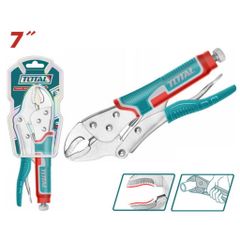 Kìm Bấm Khóa Mini 7 Inch TOTAL THT190703 - Thép Carbon Mạ Niken, Dụng Cụ Tiện Ích Chất Lượng Cao từ Trung Quốc