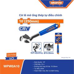 Cờ Lê Mở Ống Thép Tự Điều Chỉnh WADFOW WPW0A10 - Dụng Cụ Siết Ống Nhanh Chóng, Chính Xác cho Thợ Ống Nước và DIY