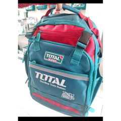 Ba lô đựng công cụ TOTAL THBP02025 - Chất liệu polyester oxford 600D, kích thước lớn, tiện lợi cho thợ sửa chữa, làm đồ nghề.