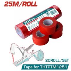 Bộ 20 Cuộn Băng Quấn Cành Cây TOTAL THTPTM1251T - Phụ Kiện Máy Quấn Cây Chất Lượng Cao Dùng Cho Bonsai và Làm Vườn