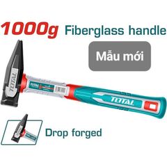 Búa Đóng Đinh TOTAL THMH621000 1Kg Đầu Vuông & Dẹp - Dụng Cụ Tiện Ích Thép Carbon 45° Chịu Nhiệt