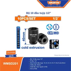 Bộ 10 Đầu Tuýp 1/2
