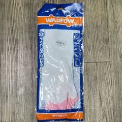 Găng Tay Cao Su WADFOW WVG932L - Dùng Vệ Sinh Nhà Cửa và Làm Vườn, Chất Liệu PVC Chất Lượng Cao, Kích Thước 32cm