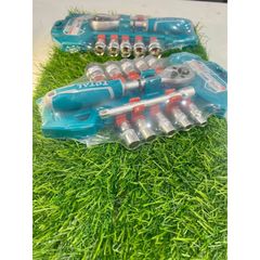 (AT8) Bộ Đầu túyt 12 chi tiết 5-14mm 1/4 inch TOTAL THT14114126 [KT]