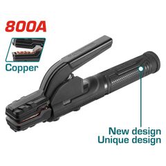 Kìm Hàn 800A Total TWAH8006 - Dụng Cụ Hàn Chất Lượng Cao, Thích Hợp Hàn Dưới 630A, Xuất Xứ Trung Quốc