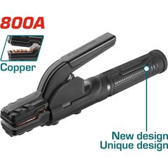 Kìm Hàn 800A Total TWAH8006 - Dụng Cụ Hàn Chất Lượng Cao, Thích Hợp Hàn Dưới 630A, Xuất Xứ Trung Quốc