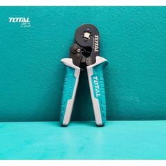 Kìm Bấm Cos Vuông TOTAL THCPG2510 - Dụng Cụ 6 Inch Chất Lượng, Điều Chỉnh Lực Ép, Thích Hợp Dây AWG 23-7