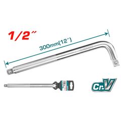 (AT8) Cần siết tay cầm L 1/2 inch TOTAL THLHD12121