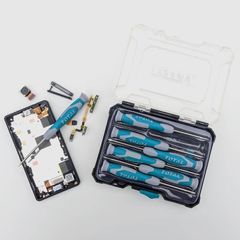 Bộ 7 Tua Vít Đồng Hồ TOTAL THT250726 - Dụng Cụ Vít CR-V Thoải Mái, Tiện Dụng cho Sửa Chữa Đồng Hồ