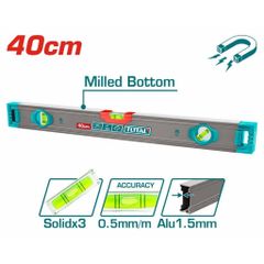 Thước Thủy Total TMT24086M 40cm - Dụng Cụ Đo Chính Xác Đa Góc, Chất Liệu Nhôm Chắc Chắn, Phù Hợp Cho Dò Cồng, Gia Dụng, Xây Dựng