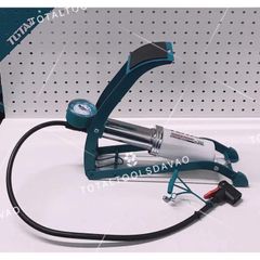 Dụng Cụ Nạp Hơi Bánh Xe Đạp Chân TOTAL TMPP5511 - Bơm Hơi Chất Lượng Cao Đầu Schrader, Presta, Dunlop, Ống 60cm  Bền Bỉ