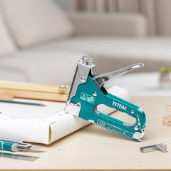 Kềm Bấm Ghim 3 Trong 1 TOTAL THT31143 - Dụng Cụ Văn Phòng Tiện Ích Cho Sản Xuất Vải Bọc, Nội Thất, Xây Dựng