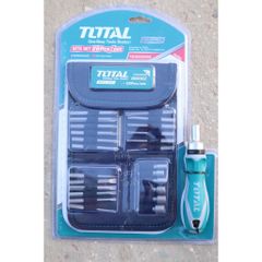 Bộ Tua vít 26 chi tiết tự động 2 chiều TOTAL TACSD30266 - Dụng cụ sửa chữa cầm tay đa năng cho thợ sửa chuyên nghiệp và nghiệp dư