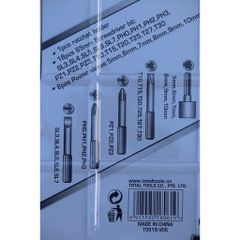 Bộ Tua vít 26 chi tiết tự động 2 chiều TOTAL TACSD30266 - Dụng cụ sửa chữa cầm tay đa năng cho thợ sửa chuyên nghiệp và nghiệp dư